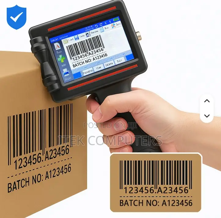 Portable Handheld Inkjet Printer for Flexible Printing