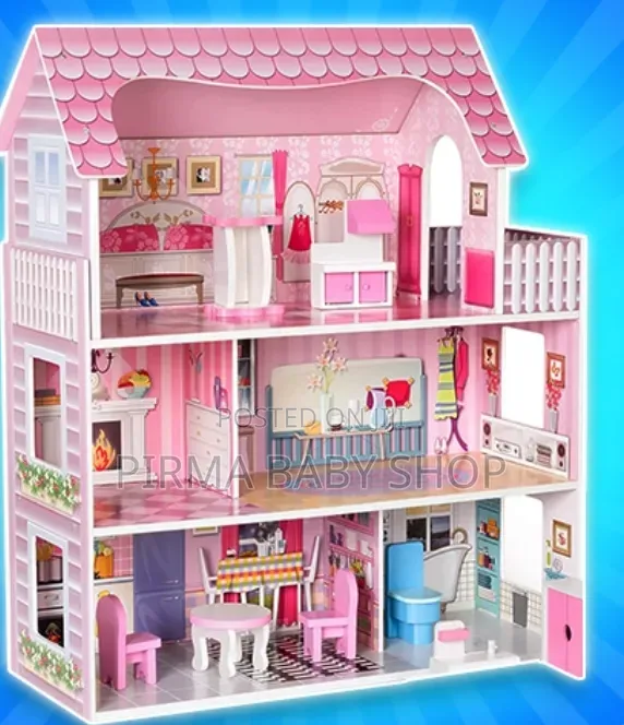 Wooden Dollhouse