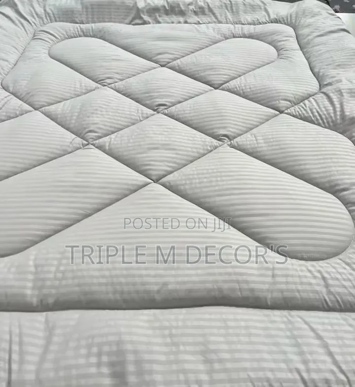 Cotton Binded Striped Duvet Sets