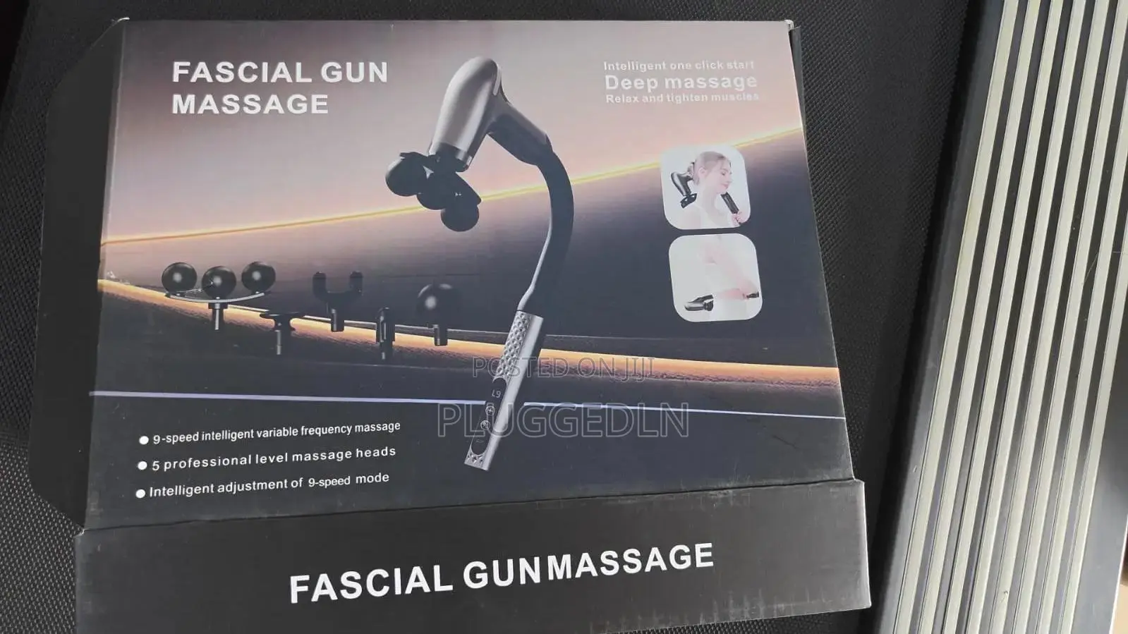 Fascial Gun Massage With 5 Heads
