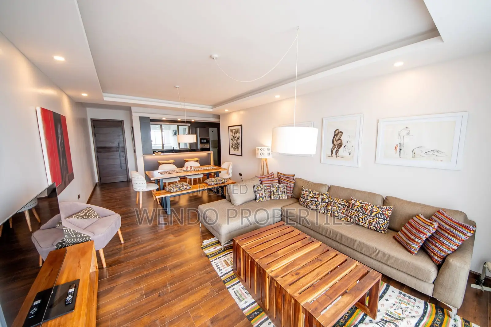 Furnished 3bdrm Apartment in Loresho for rent
