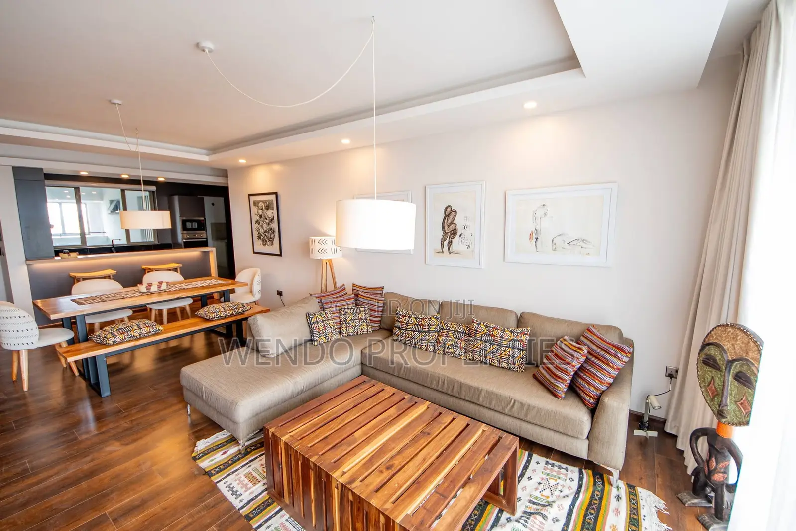 Furnished 3bdrm Apartment in Loresho for rent