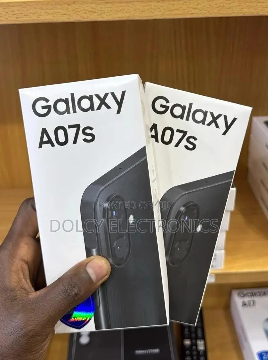 New Samsung Galaxy A07s 64 GB Black