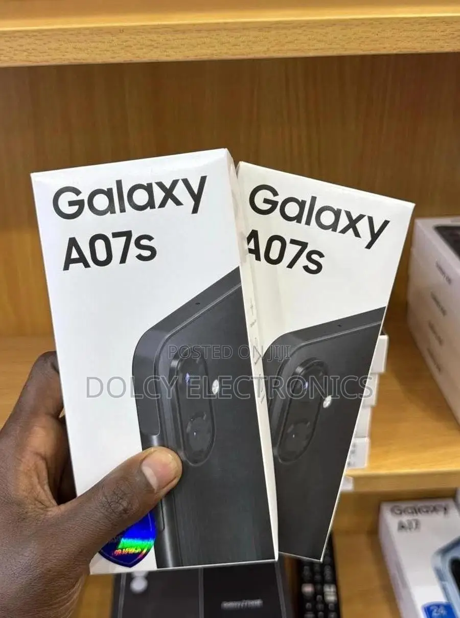 New Samsung Galaxy A07s 64 GB Black