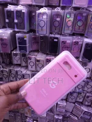 Google Pixel 6 Case - G Silicone Case - Baby Pink