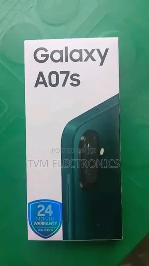 New Samsung Galaxy A07s 64 GB Black