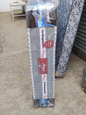 4x6 10 Inch Orthopedic Mattress White an Grey