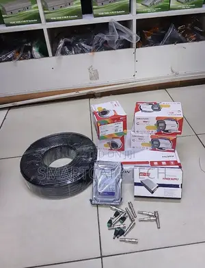 Hikvision 4CH DVR CCTV System 4 ColorVu Security Cameras