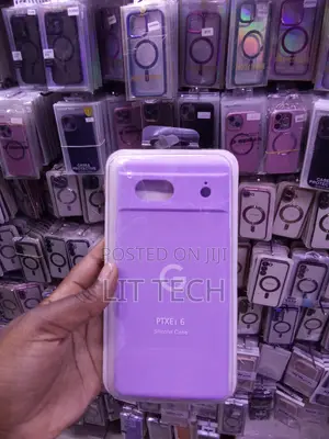 Google Pixel 6 Case - G Silicone Case - Light Purple / Lavender
