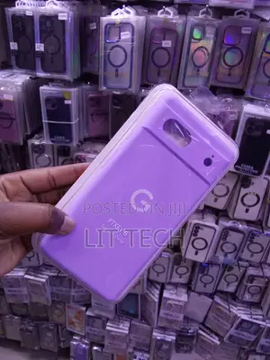 Google Pixel 6 Case - G Silicone Case - Light Purple / Lavender