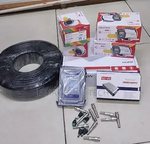 Hikvision 4CH DVR Security Kit ColorVu Cameras Full Color Vision