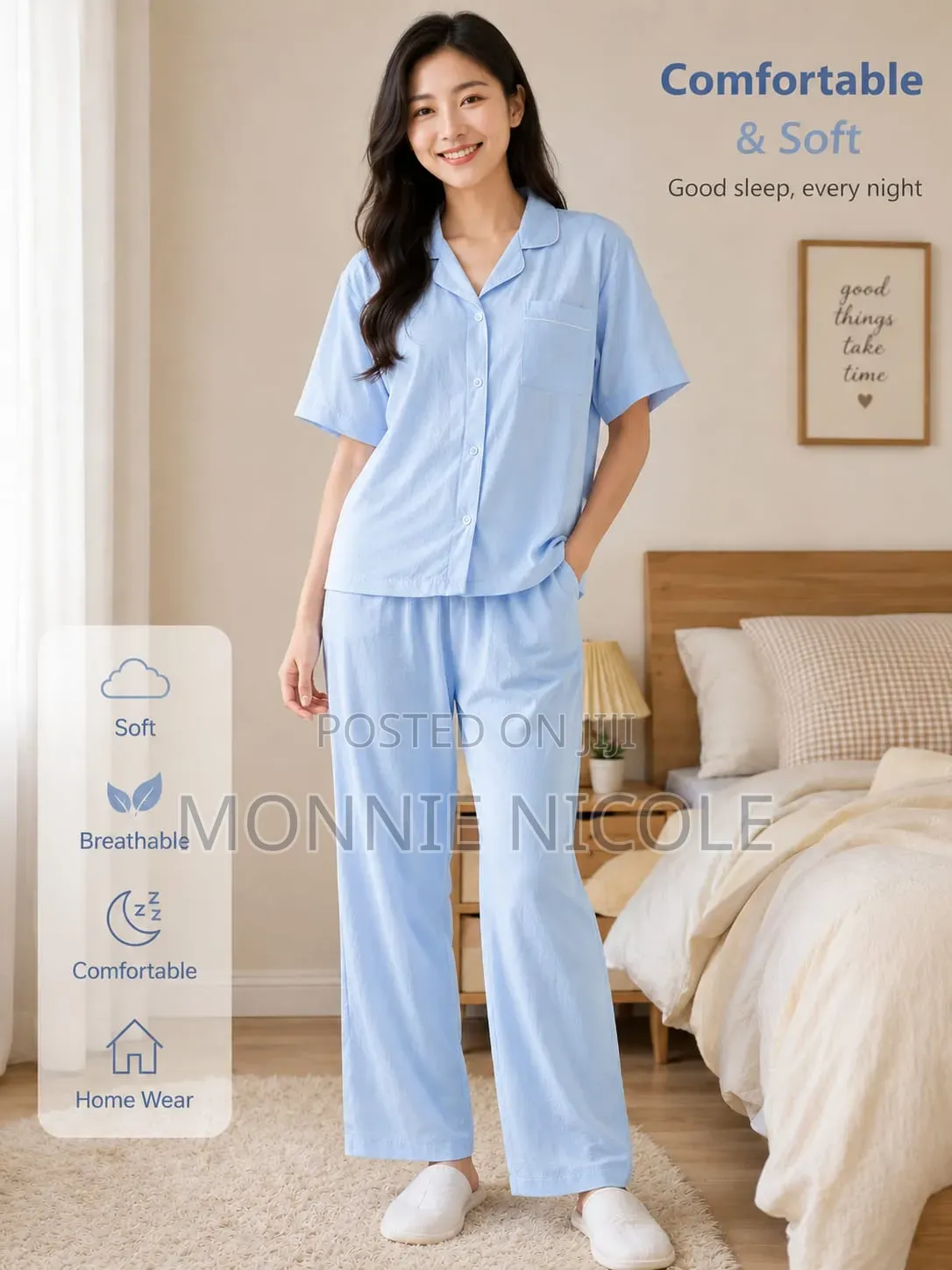 Comfortable Breathable Cotton Pyjama. Unisex