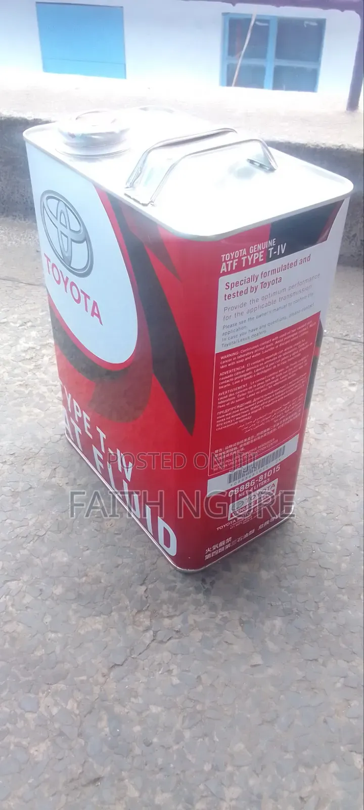 Atf Type IVRed 4litters