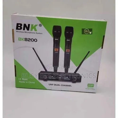 BNK 8200 Dual Wireless Microphones