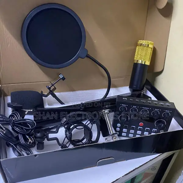 Quality Podcasting Broadcasting Streaming Condenser Microphone