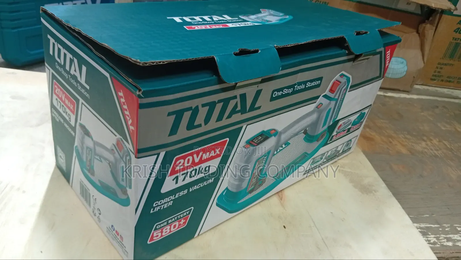 20v Max 170kg Cordless Vacuum Lifter