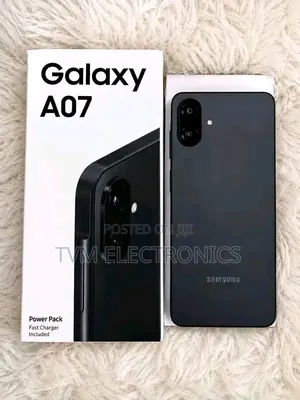New Samsung Galaxy A07 4G 128 GB Black
