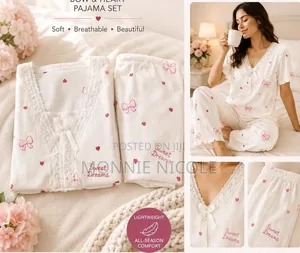 Beautiful.soft.breathable Pyjama Set.