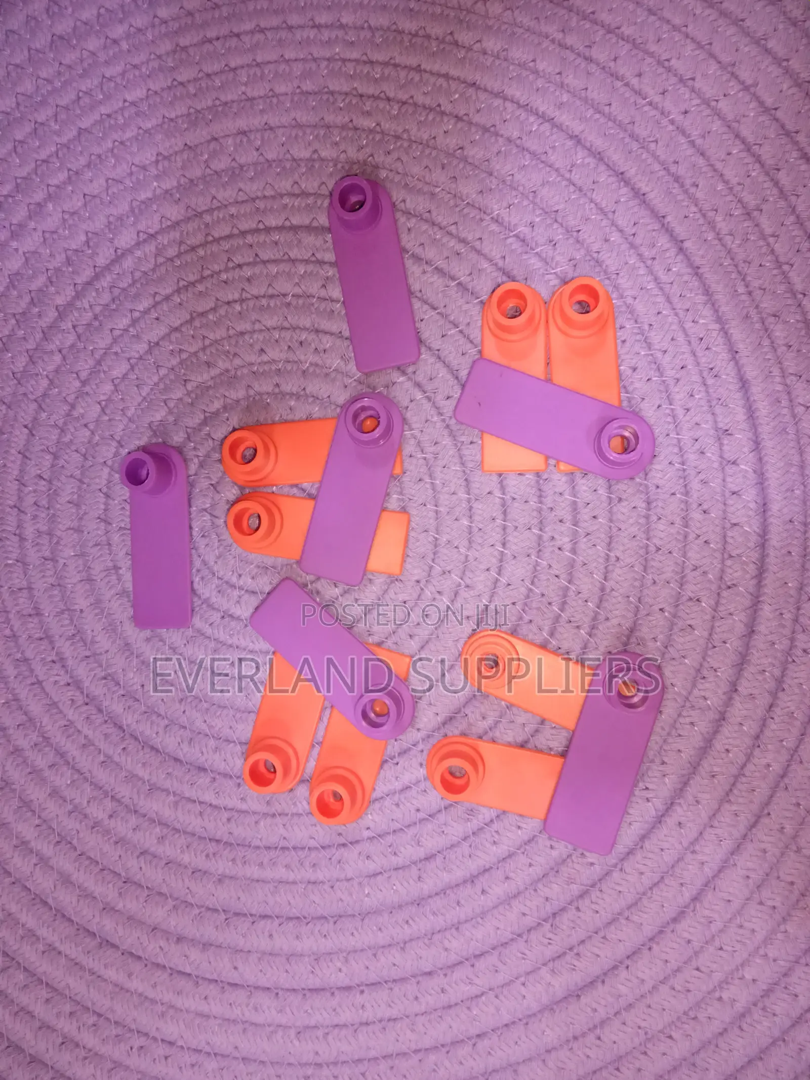 Ear Tags - Bright Numbered Tags