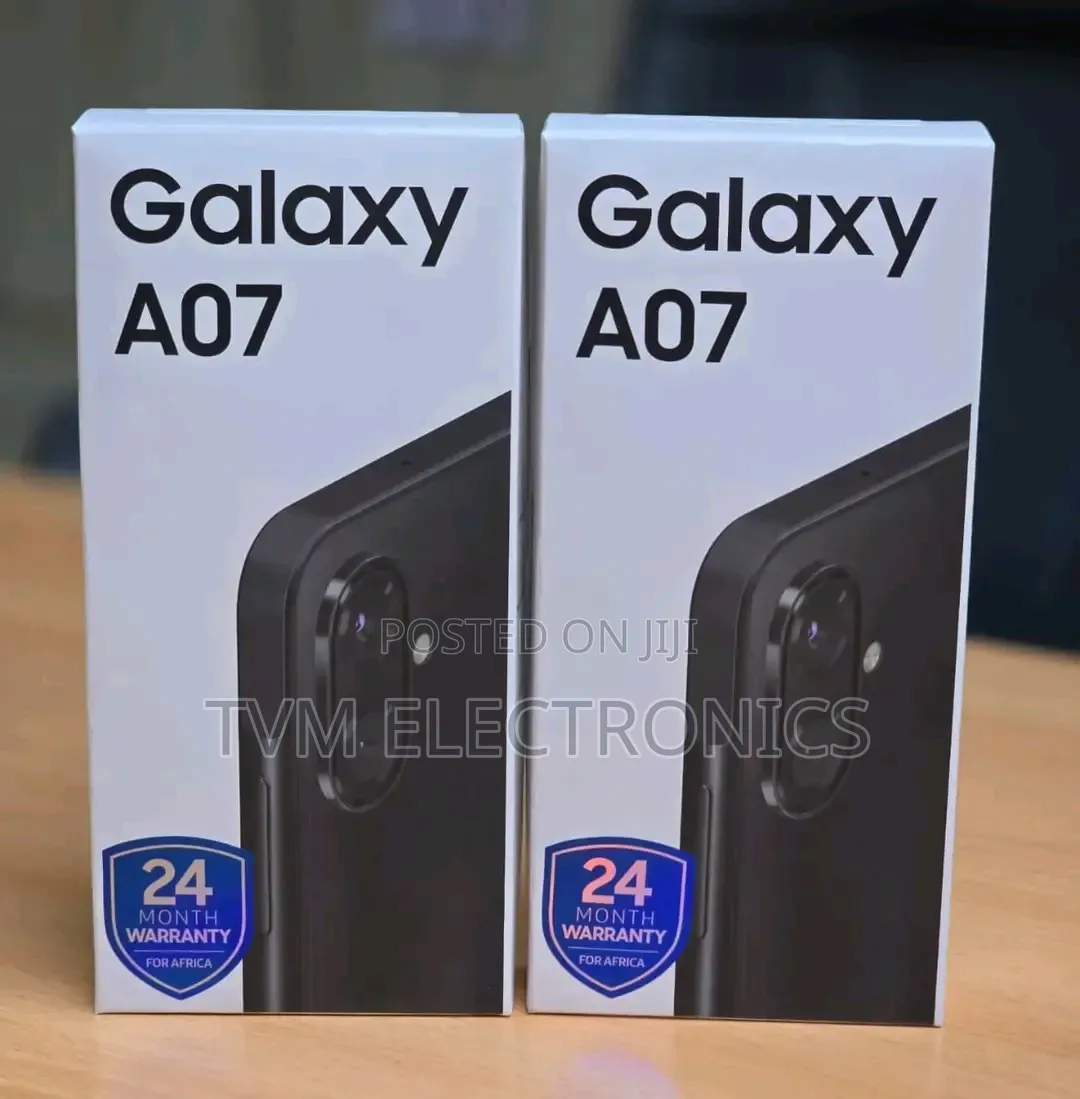 New Samsung Galaxy A07 128 GB Black