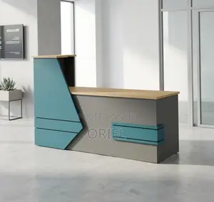 Office Reception Table : 2.4M Executive Office Reception Desk