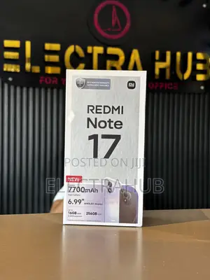 New Xiaomi Redmi Note 17 256 GB Black