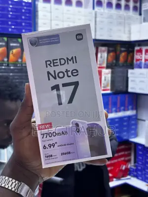 New Xiaomi Redmi Note 17 256 GB Black