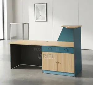 Office Reception Table : 2.4M Executive Office Reception Desk
