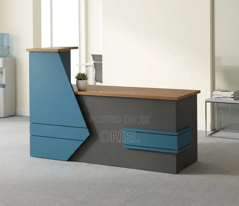 Office Reception Table : 2.4M Executive Office Reception Desk