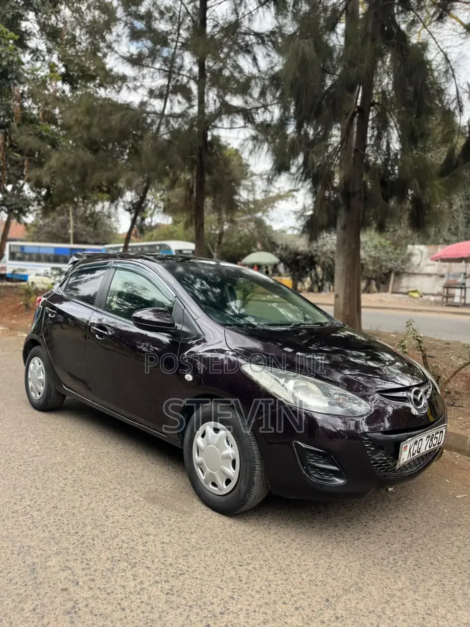 Mazda Demio 2012 Burgundy