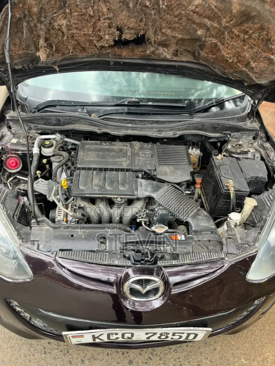 Mazda Demio 2012 Burgundy