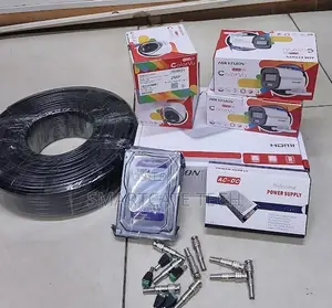 Hikvision 4CH DVR Kit 4 ColorVu Cameras Clear Night Security