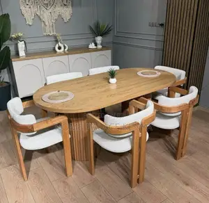 Dining Set; Elegant Dining Set for Comfortable Family Meals and Guests