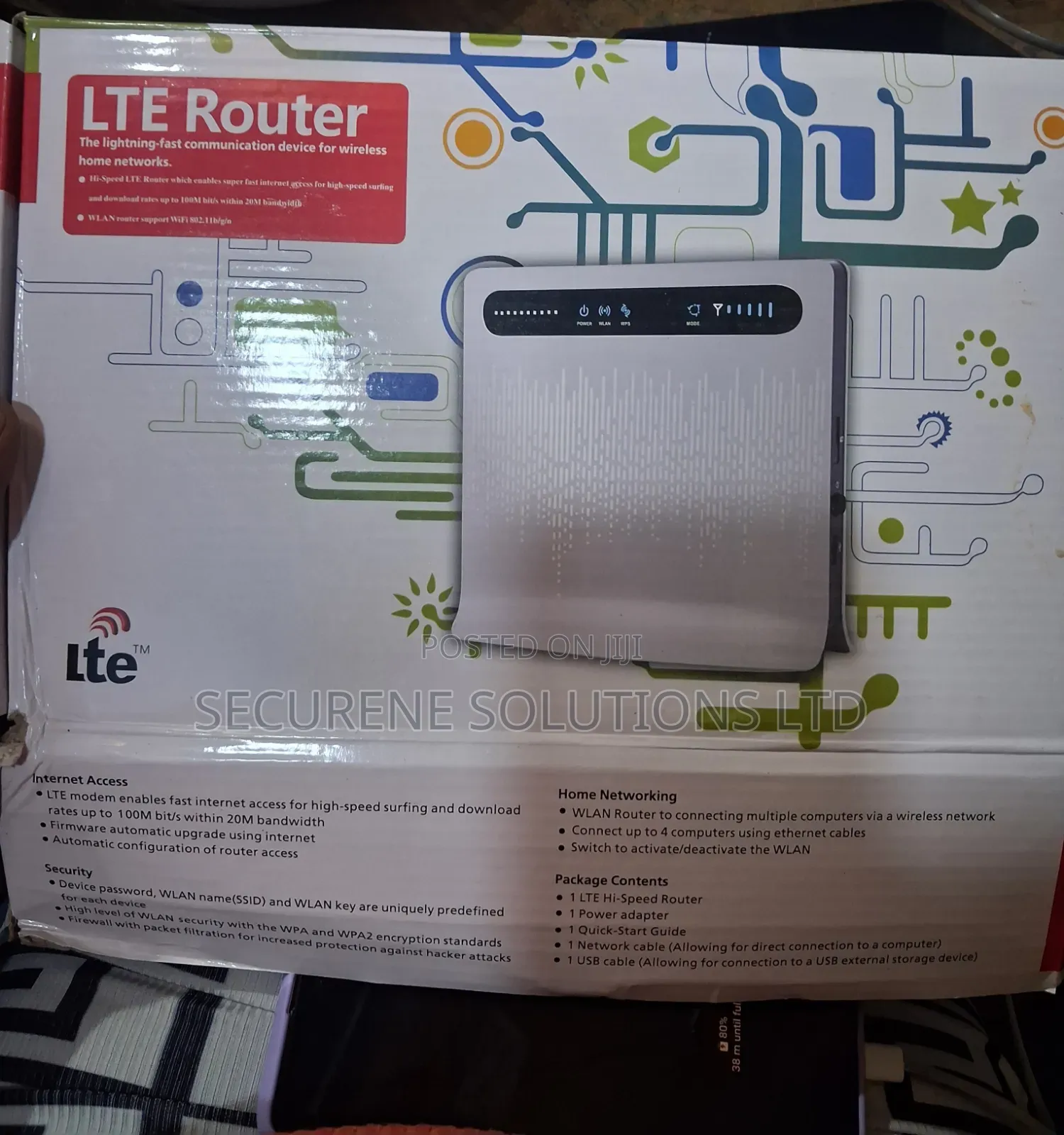 Huawei B593 LTE 4G WiFi Router,