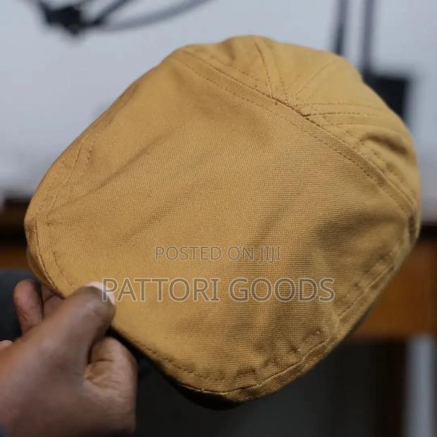 Light Canvas Flat Caps - thumbnail 2
