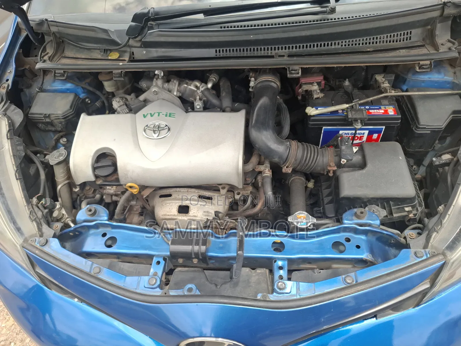Toyota Vitz 1.3 FWD 5dr 2014 Blue