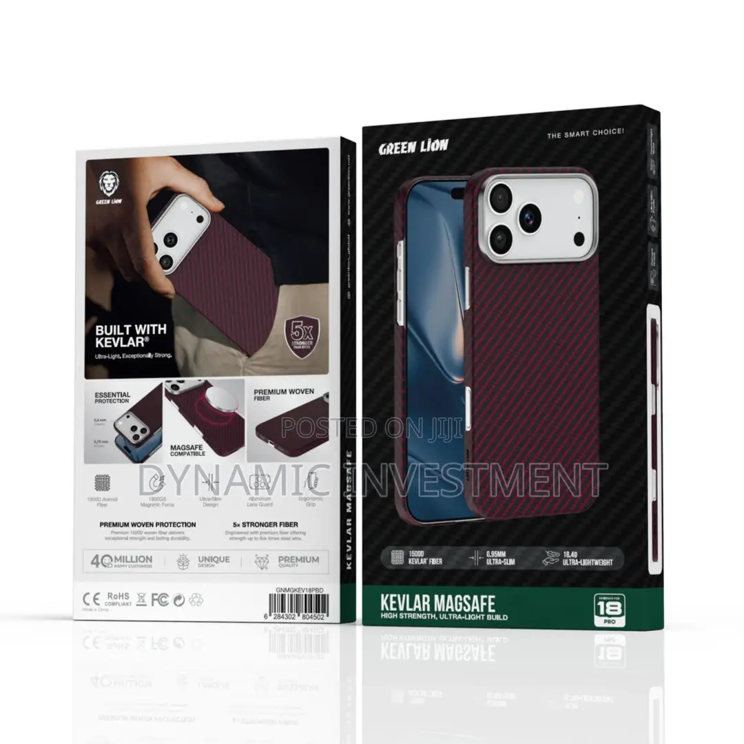 iPhone 18 Pro Max Kevlar Aramid Carbon Fibermagsafe Cover /Case