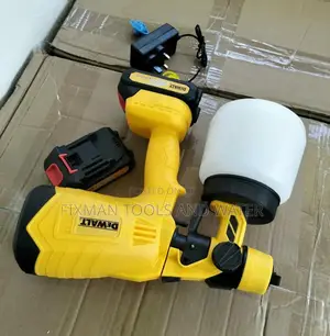 Dewalt Fine Painting Cordless Spray Gun 2 Battery 88V + 3 Extra Nozzle