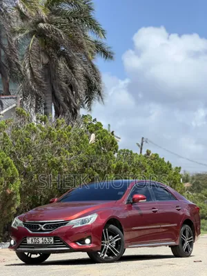 Toyota Mark X 2017 Red