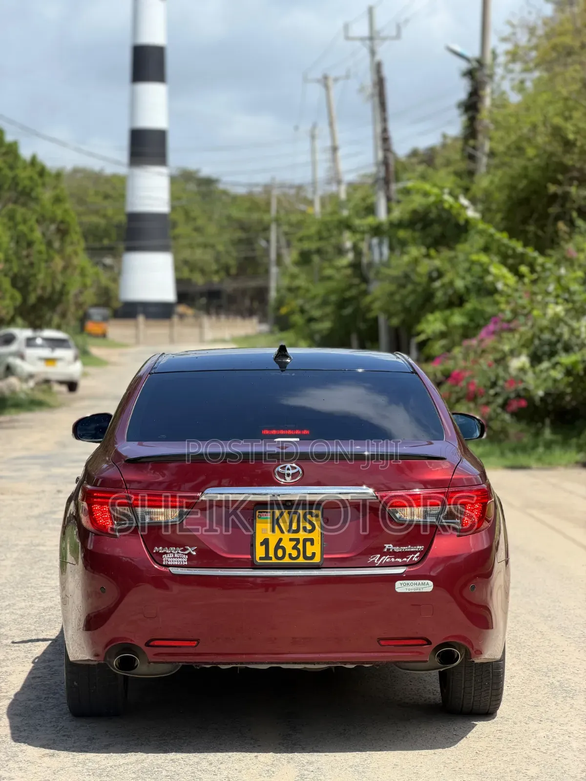 Toyota Mark X 2017 Red