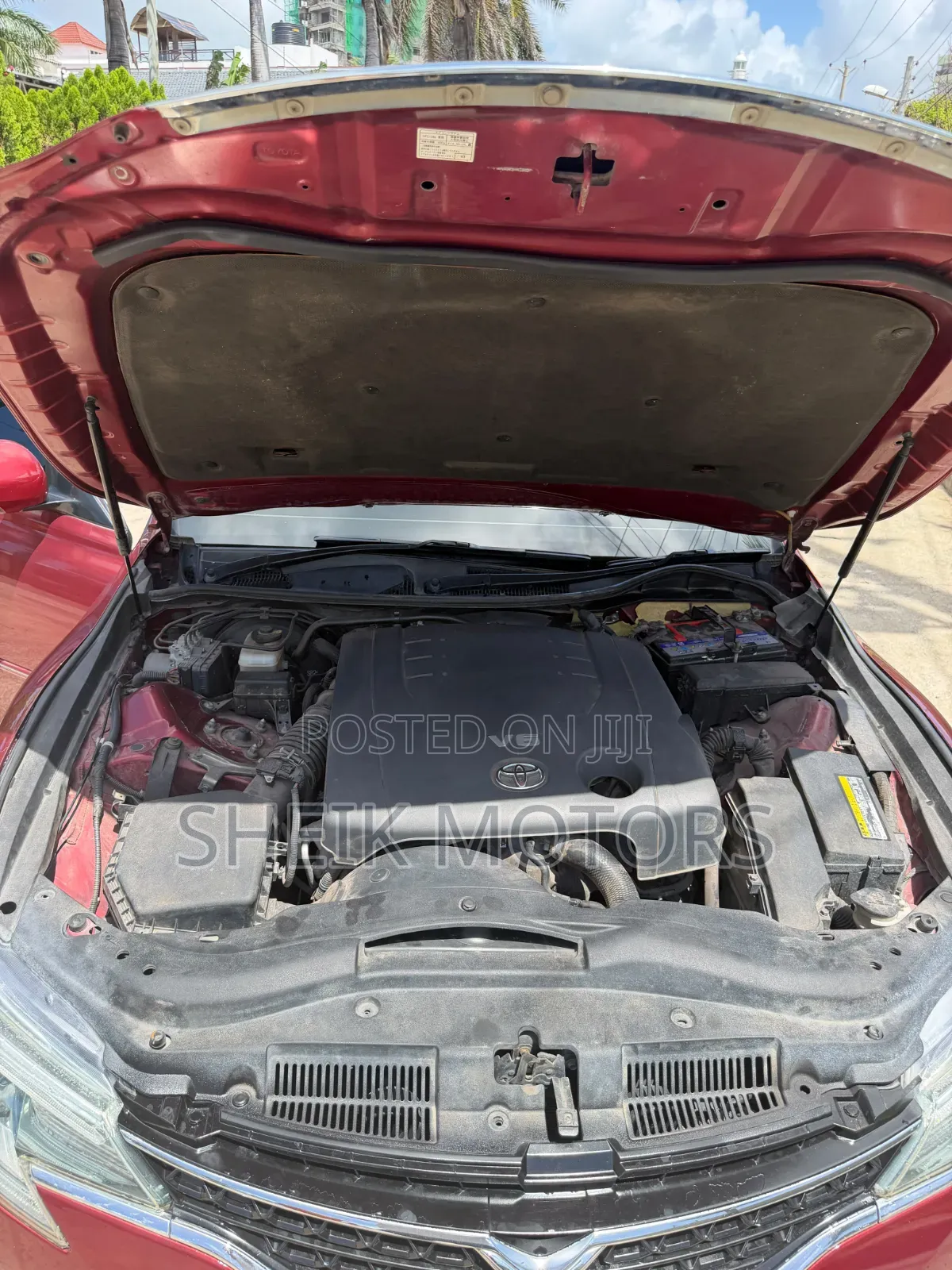 Toyota Mark X 2017 Red
