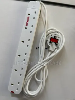 6-Way Starworth Power Electrical Extension 3 Meters Long