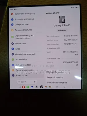 Samsung Galaxy Z Fold6 256 GB Gray