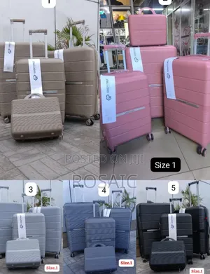 fashion 4 in 1 Unbreakble Laxurious Rubber Suitcase Briefcase