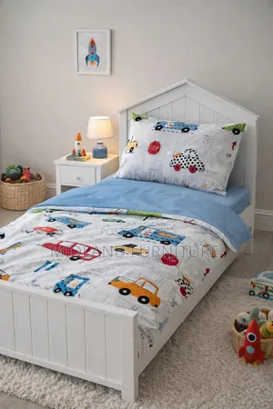 Wooden Single Kids Bed Pay on Delivery 