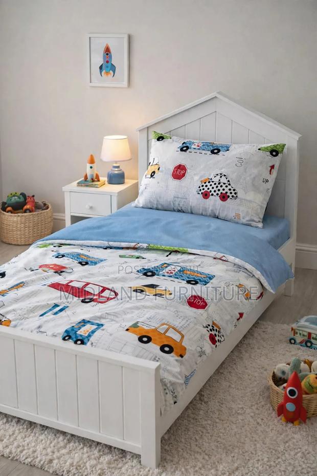 Wooden Single Kids Bed Pay on Delivery 