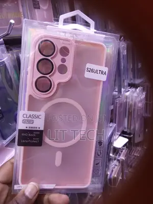 Samsung Galaxy S26 Ultra Magsafe Transluscent Matte Pink Case