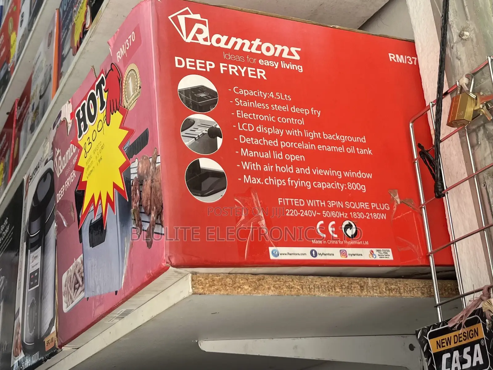 Ramtons Deep Fryer