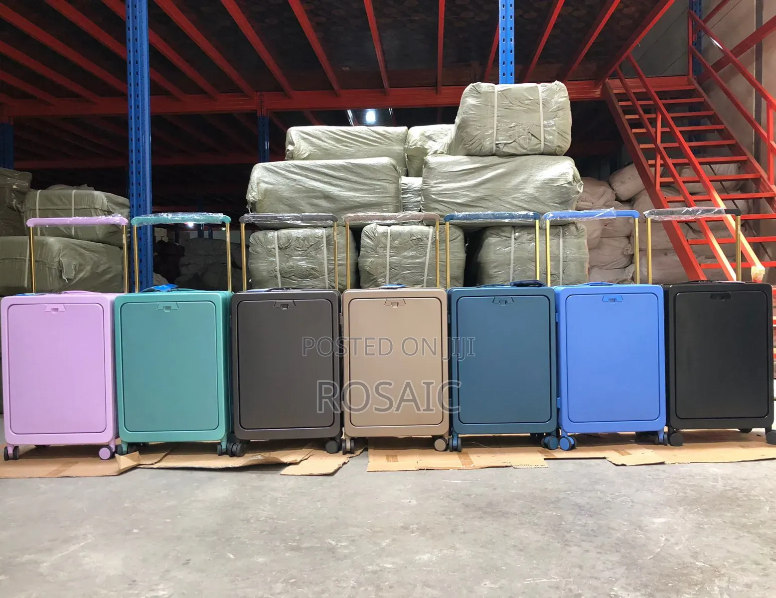 2 Pieces Modern Hard-Shell Travel Suitcase With a Sleek Matte Finish