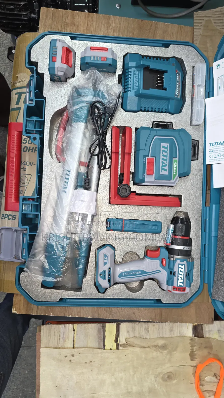Tll260467 20v Max 4-in-1 Cordless Combo Kit – Brushless